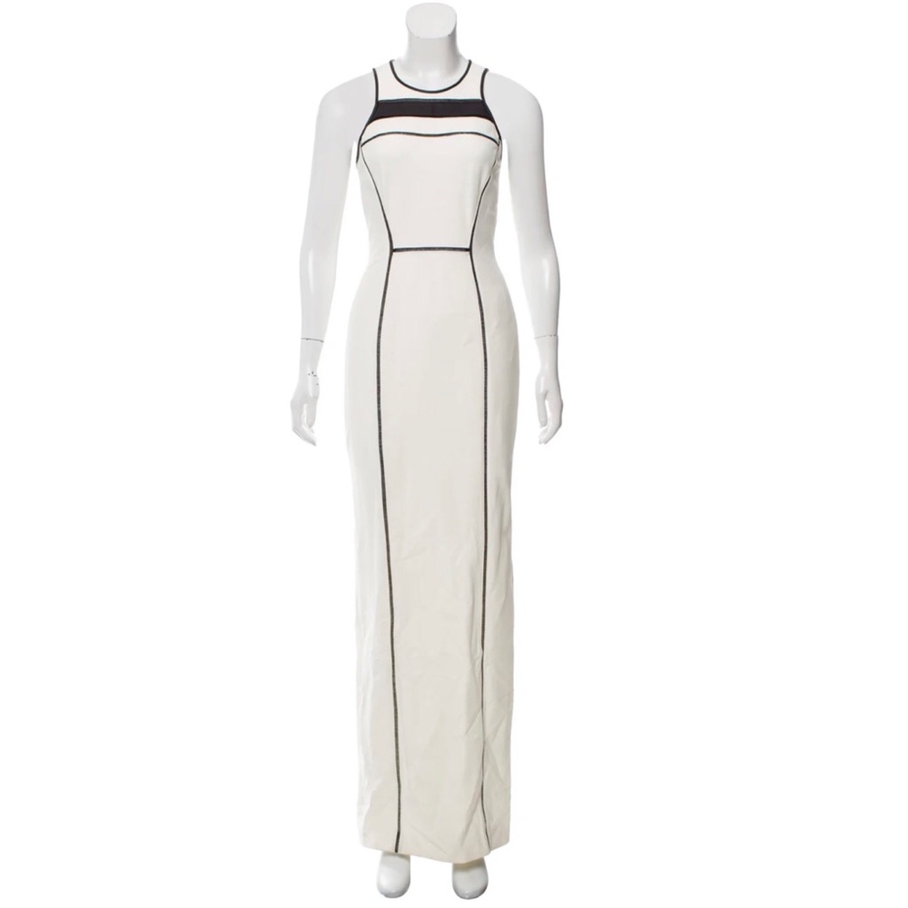 Yigal Azrouël Scoop Neck Maxi Dress